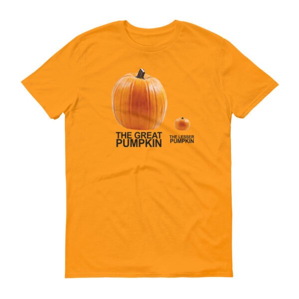 THE GREAT AND LESSER PUMPKINS t-shirt